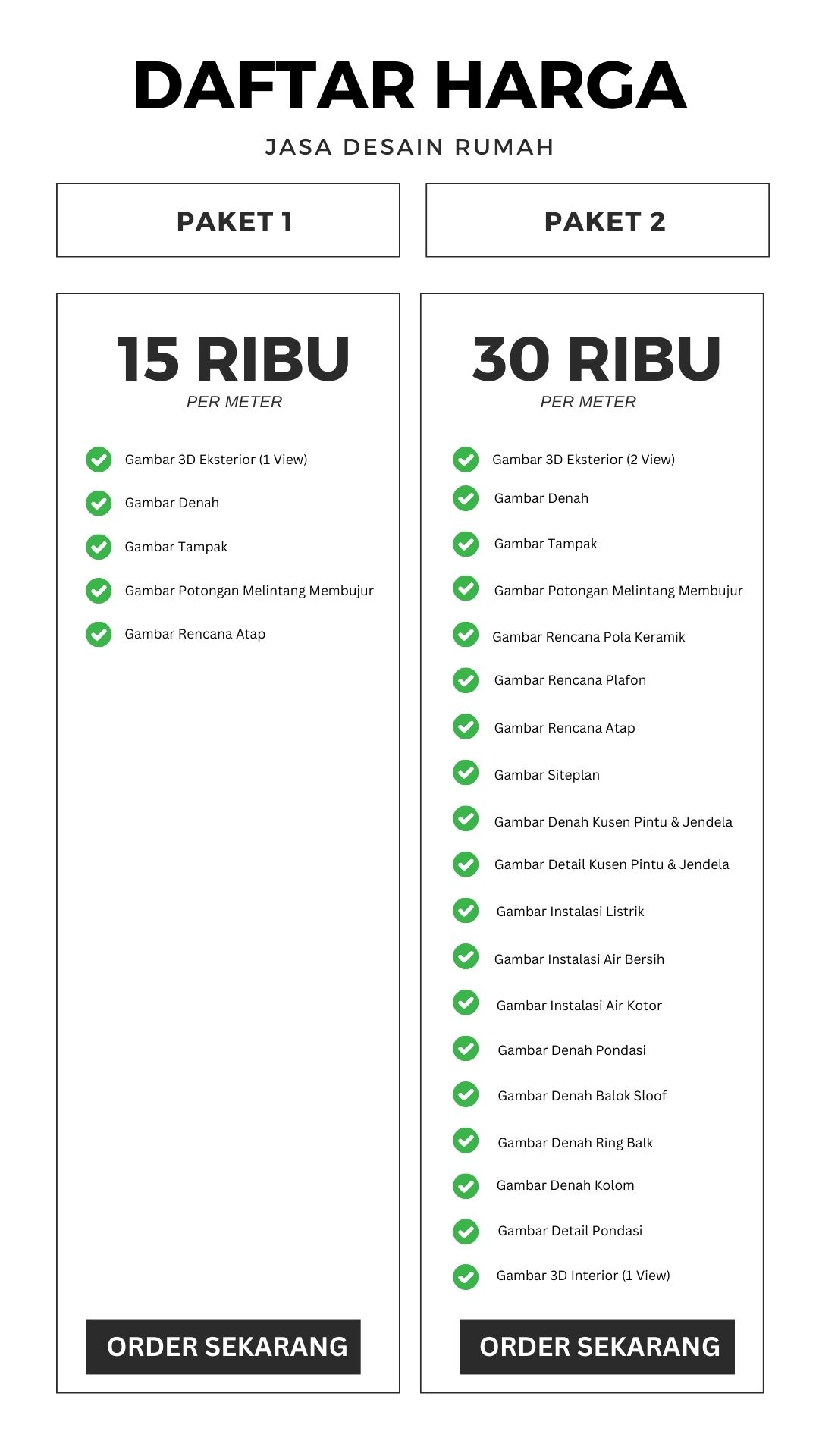 harga jasa desain rumah